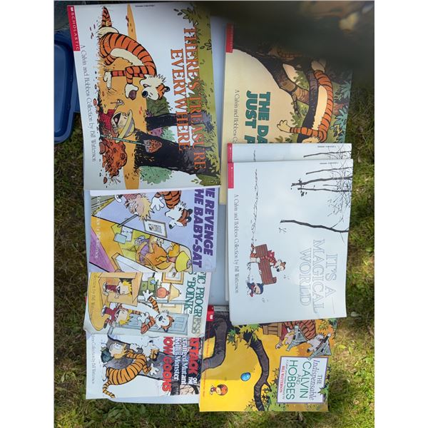 7 Calvin and Hobbes Books