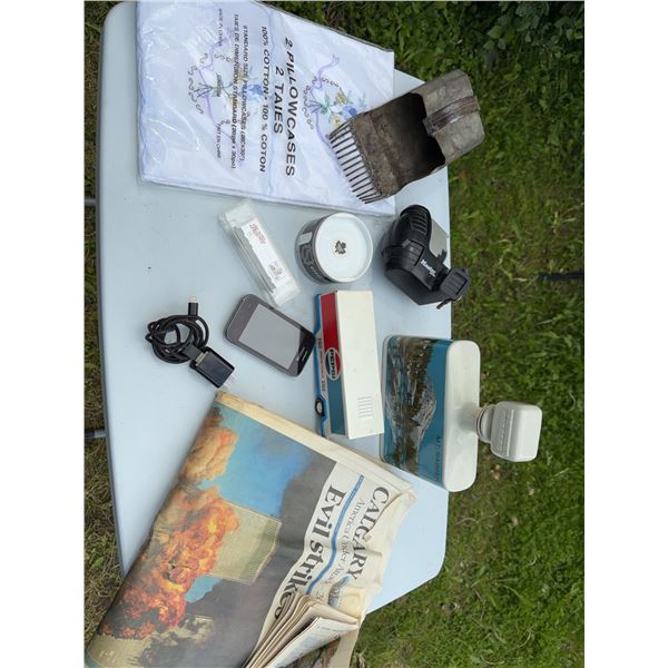 Collectibles and Household Items Lot