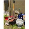 Image 2 : Yard Tools, Buckets, and Planters