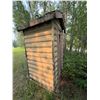 Image 1 : 52" Square Frame 106" Tall Outhouse with Window and Ventilation