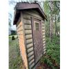 Image 2 : 52" Square Frame 106" Tall Outhouse with Window and Ventilation