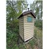 Image 5 : 52" Square Frame 106" Tall Outhouse with Window and Ventilation