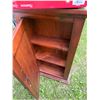 Image 3 : Wooden Cabinet with Glass Door and Puzzle Box