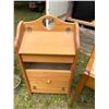Image 3 : Wooden Stool With Embroidery and Potato Onion Bin