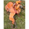Image 6 : Western Leather Saddle with Accessories