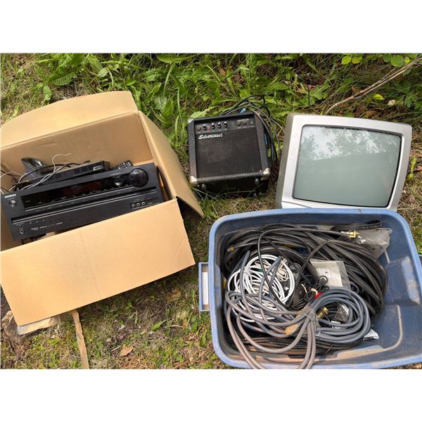 Miscellaneous Electronics Including Silvertone Amp