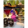 Image 3 : Decorative Items Including Glassware and Figurines