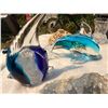 Image 2 : Decorative Glass Sculptures, Coral, and Celestite