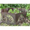 Image 2 : Rustic Metal Octagonal Fire Pit with Cutout Design