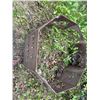 Image 3 : Rustic Metal Octagonal Fire Pit with Cutout Design