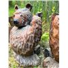 Image 3 : Two 19-Inch Bear Huggers Statues