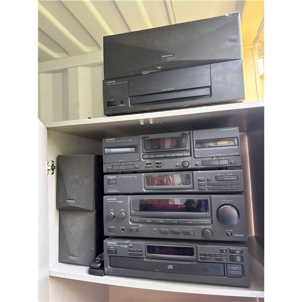 Kenwood Full Package Stereo System with Speakers & Remotes