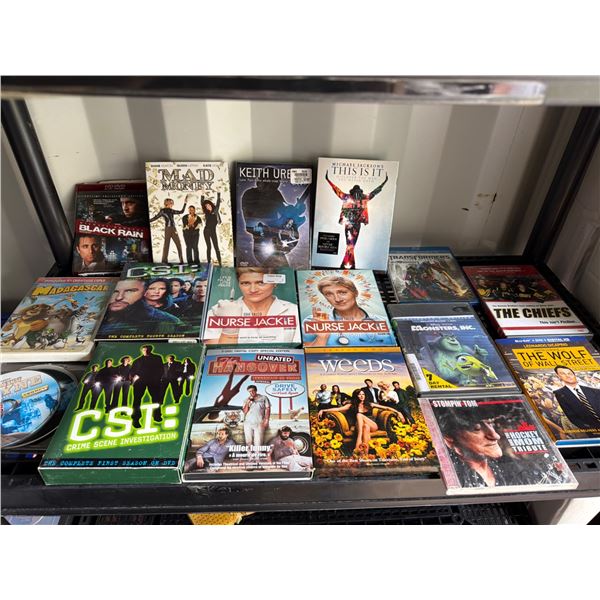 DVD/Blu-ray Movies with TV Series