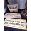 Image 2 : Decorative Items, Metal Signs, and Horseshoe Game Lot