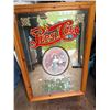 Image 1 : Pepsi-Cola Mirror Sign with Frame, 37"x 25.5"