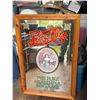Image 2 : Pepsi-Cola Mirror Sign with Frame, 37"x 25.5"