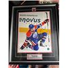 Image 1 : Framed Taylor Hall Signed Edmonton Oilers Photo