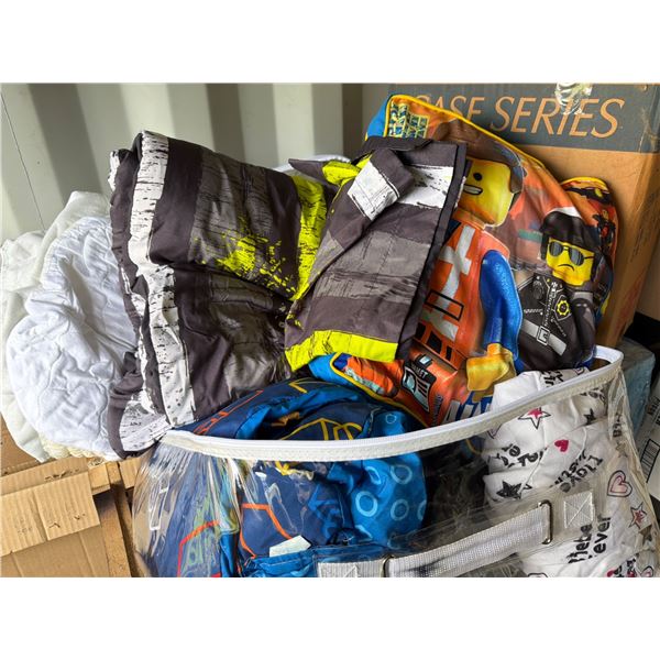 Twin Bed Bedding Set with Lego Comforter and Bieber Sheet