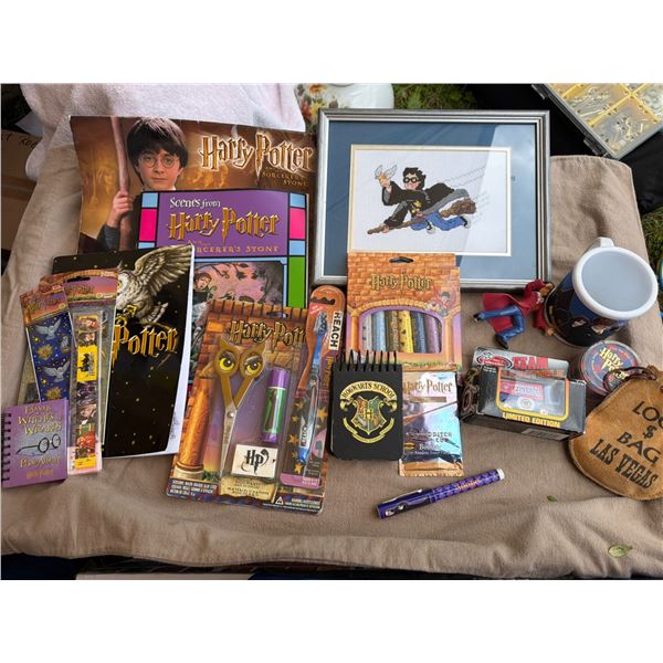 Harry Potter Merchandise Lot, Various Items