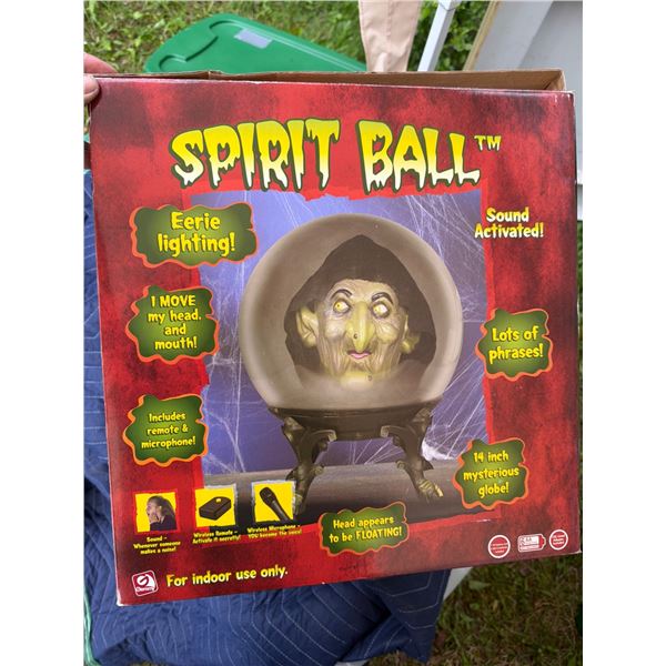Spirit Ball Animated Sound-Activated Decoration