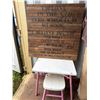 Image 1 : Scripture on Wooden Display with Children's Table