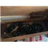 Image 2 : Christmas Garland, Light Boxes, vintage Record Player Stand