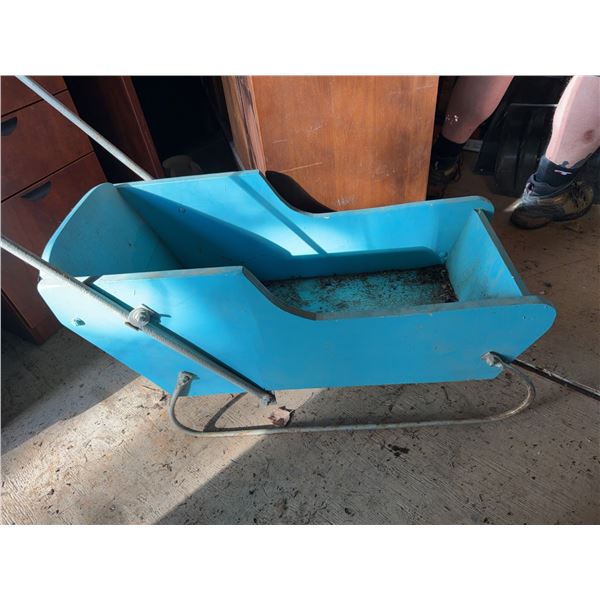 Handmade Vintage Wooden Child's Sled