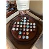 Image 1 : Handcrafted Stone Solitaire Game Set