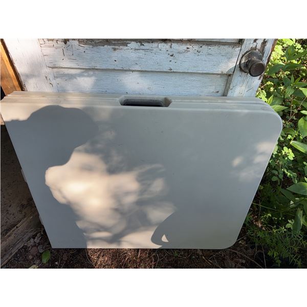 Portable Folding Table With Carry Handle