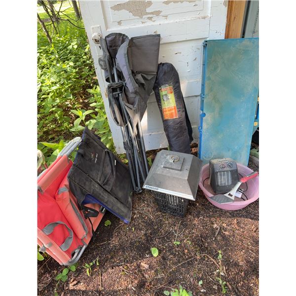Outdoor Gear Set with Chairs, Table, Heater