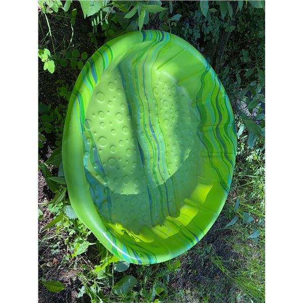 Green Plastic Kiddie Pool