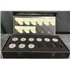 Image 1 : 2020 Royal Canadian Mint Birthstones 5 Dollar Silver Coin Set (9/12)