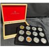 Image 3 : 2013 Royal Canadian Mint Set of 12 .9999 Fine Silver $10 Coins, 34mm