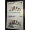 Image 6 : 2005 Canada $5 Silver Walrus Coin & $1 Stamp Set in Box