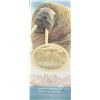 Image 7 : 2005 Canada $5 Silver Walrus Coin & $1 Stamp Set in Box