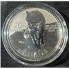 Image 3 : 2013 Royal Canadian Mint $20 Fine Silver Wolf Coin with COA
