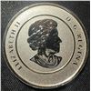 Image 4 : 2013 Canada $20 Fine Silver Wolf Coin, 7.96g, 27mm