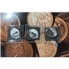 Image 2 : 2012 Royal Canadian Mint Farewell to the Penny $20 Fine Silver Coin Set