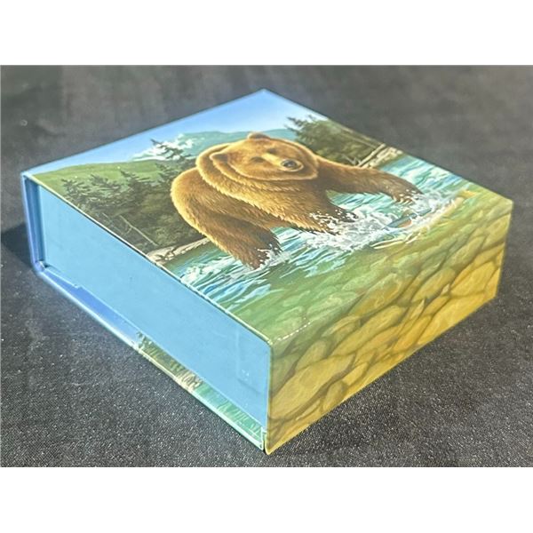 2014 Canada $100 Fine Silver 'Grizzly' Coin, 32.15g, Box & COA