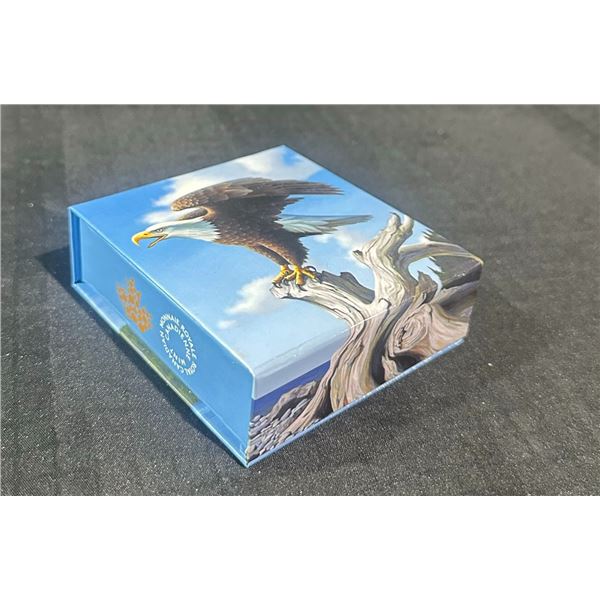2014 Royal Canadian Mint $100 Fine Silver Coin Majestic Bald Eagle 32.15g