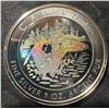 Image 5 : 2002 Canada Anniversary Loon 1oz Hologram Silver Coin