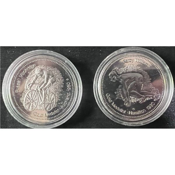 1978 Commonwealth Games Edmonton Medallion Set