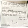 Image 9 : 2010 Royal Canadian Mint $3 Square Silver Coin Barn Owl