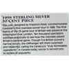 Image 5 : Royal Canadian Mint 50 Cent Sterling Silver Sports Coin Set (92.5%)
