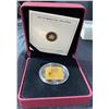 Image 1 : 2011 Royal Canadian Mint $3 Orca Whale Square Gold-Plated Silver Coin