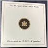 Image 6 : 2011 Royal Canadian Mint $3 Orca Whale Square Gold-Plated Silver Coin
