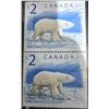 Image 4 : 2004 Royal Canadian Mint $2 Polar Bear Coin & Stamp Set