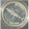 Image 4 : 1967 Canada Centennial Silver Coin Set in Whitman Hard Case