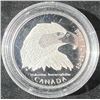 Image 1 : 2000 Canada 50 Cents Sterling Silver Bald Eagle Coin, 1.04g