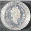 Image 3 : 2000 Canada 50 Cents Sterling Silver Bald Eagle Coin, 1.04g